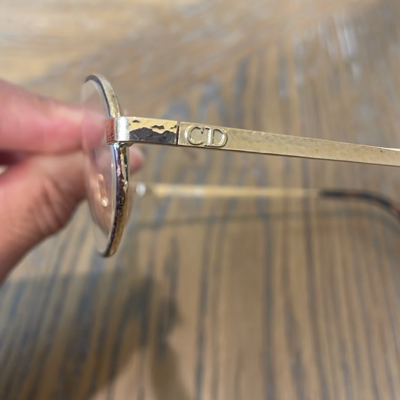 Vintage Christian Dior gold tone glass frames. - Picture 2 of 7